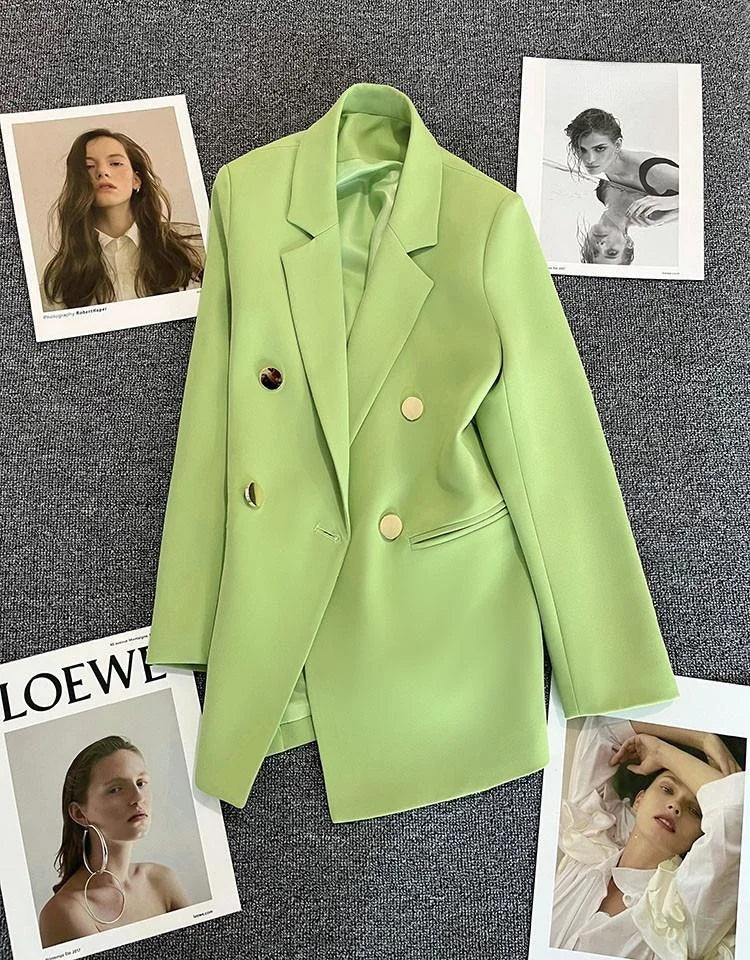 Women's Double-Breasted Blazer