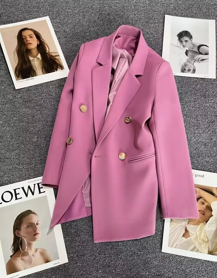 Women's Double-Breasted Blazer