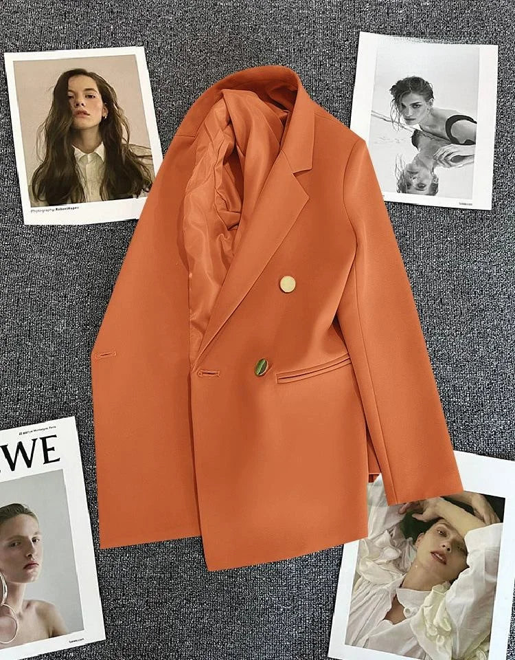Women's Double-Breasted Blazer