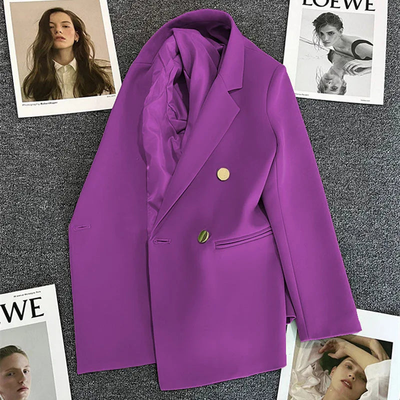Women's Double-Breasted Blazer