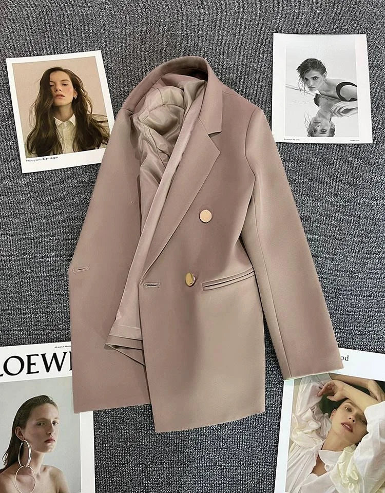 Women's Double-Breasted Blazer