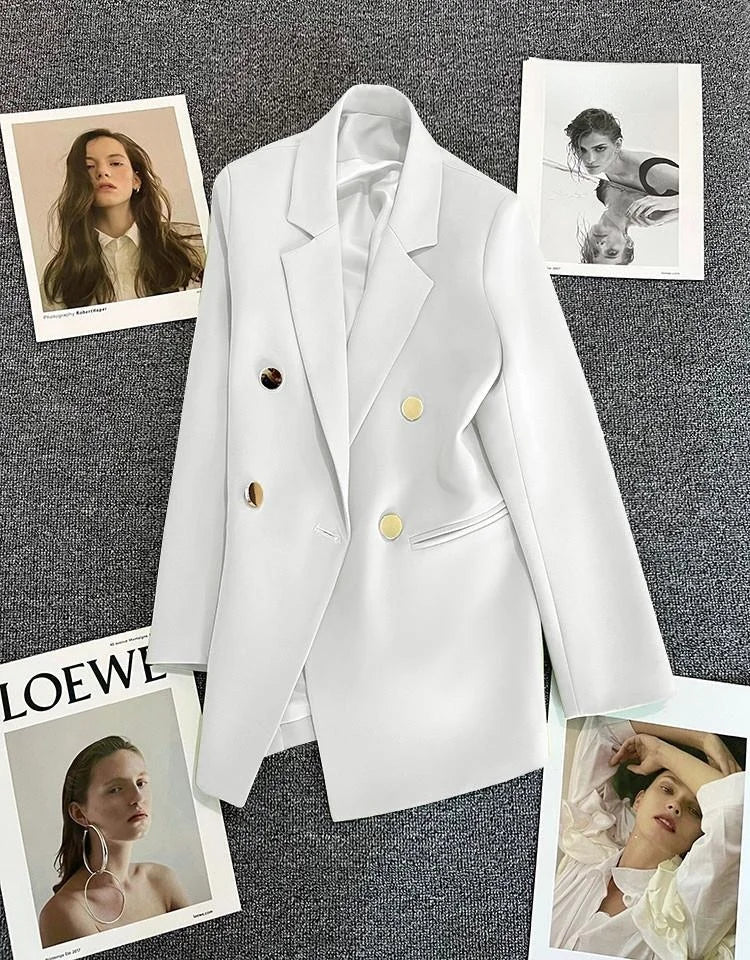 Women's Double-Breasted Blazer