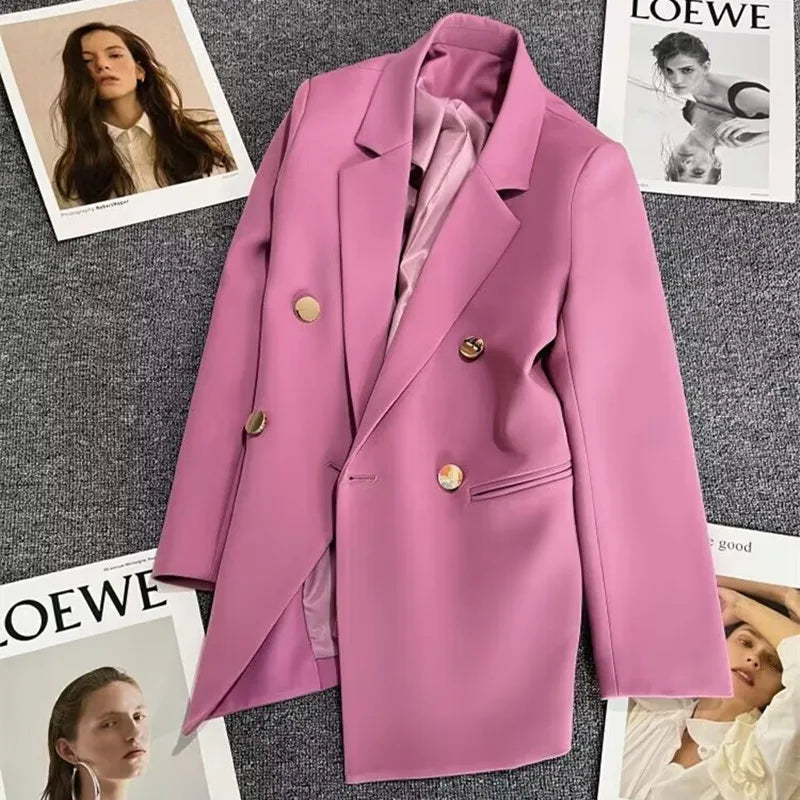 Women's Double-Breasted Blazer