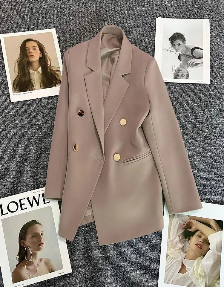 Women's Double-Breasted Blazer