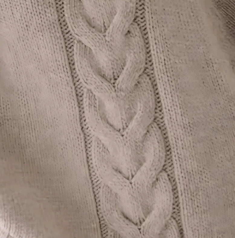 Plus-Size Batwing Turtleneck Sweater