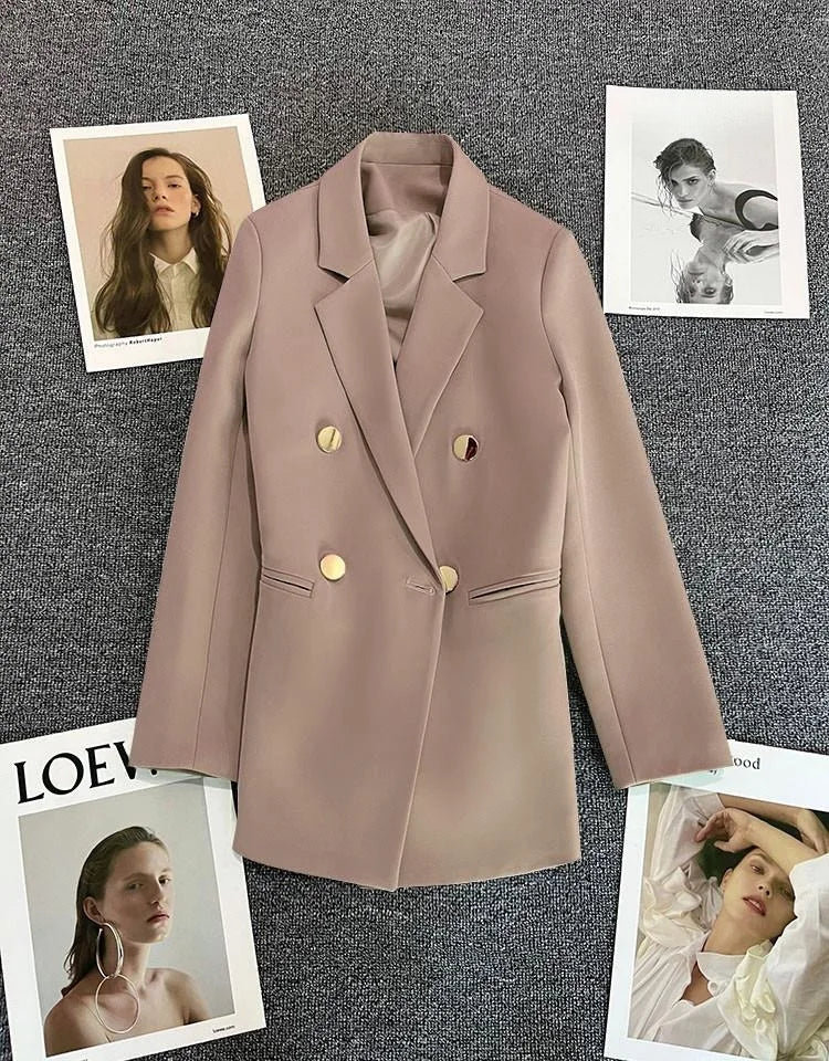 Women's Double-Breasted Blazer