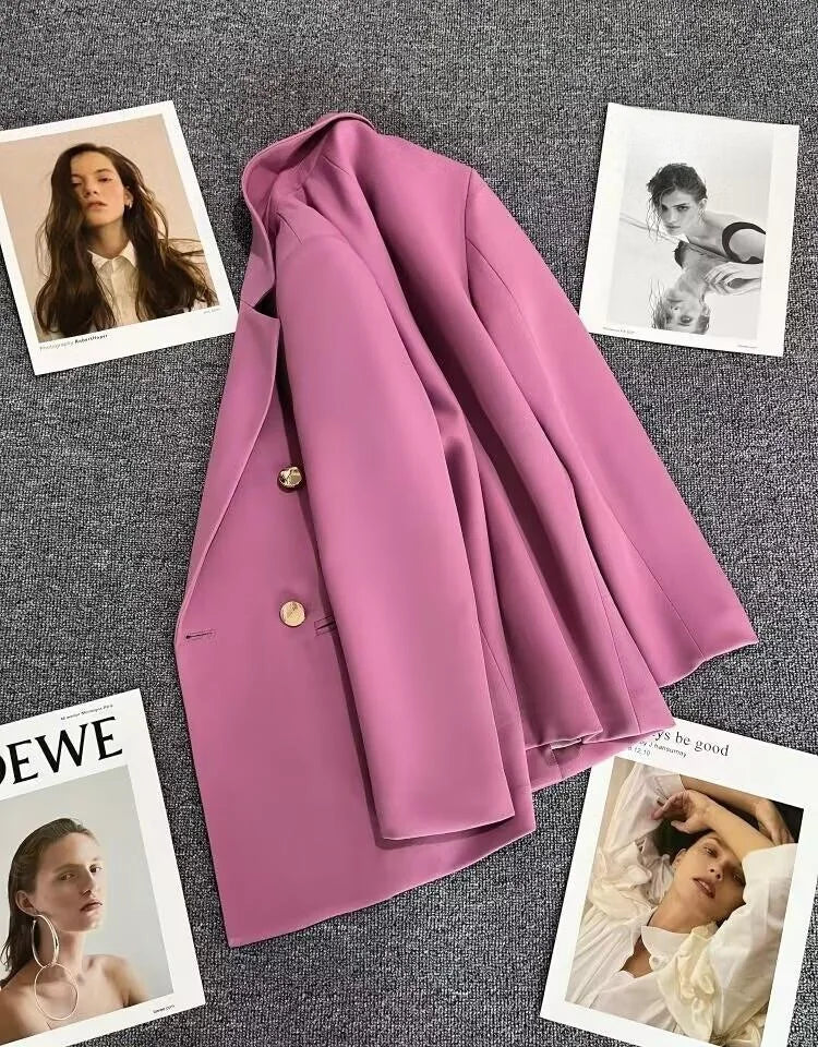 Women's Double-Breasted Blazer