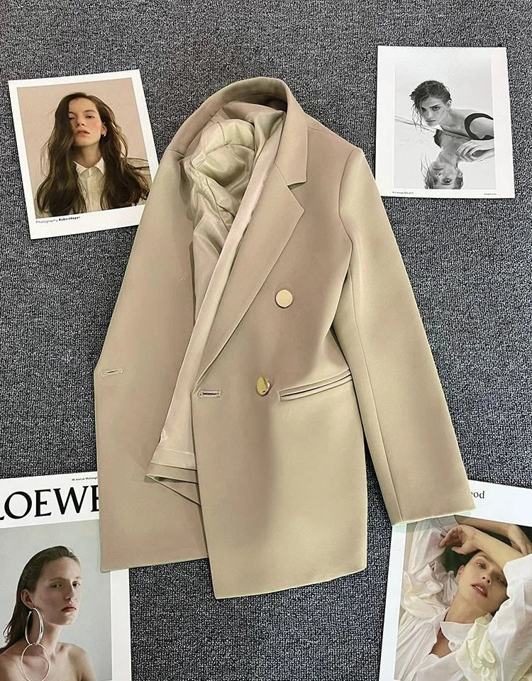 Women's Double-Breasted Blazer