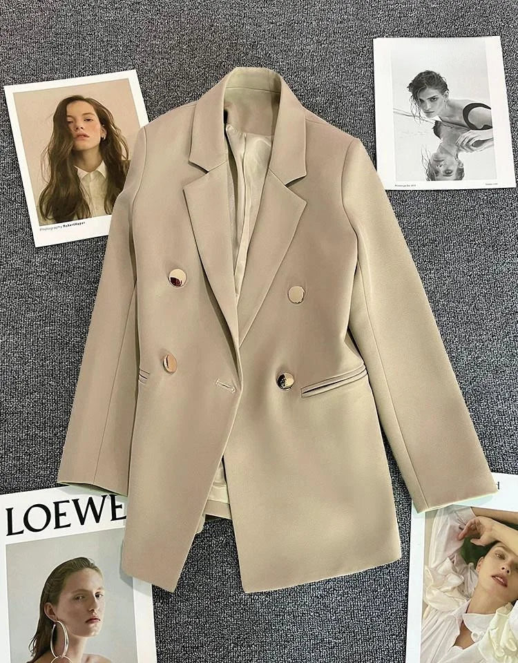 Women's Double-Breasted Blazer