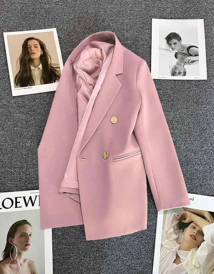 Women's Double-Breasted Blazer