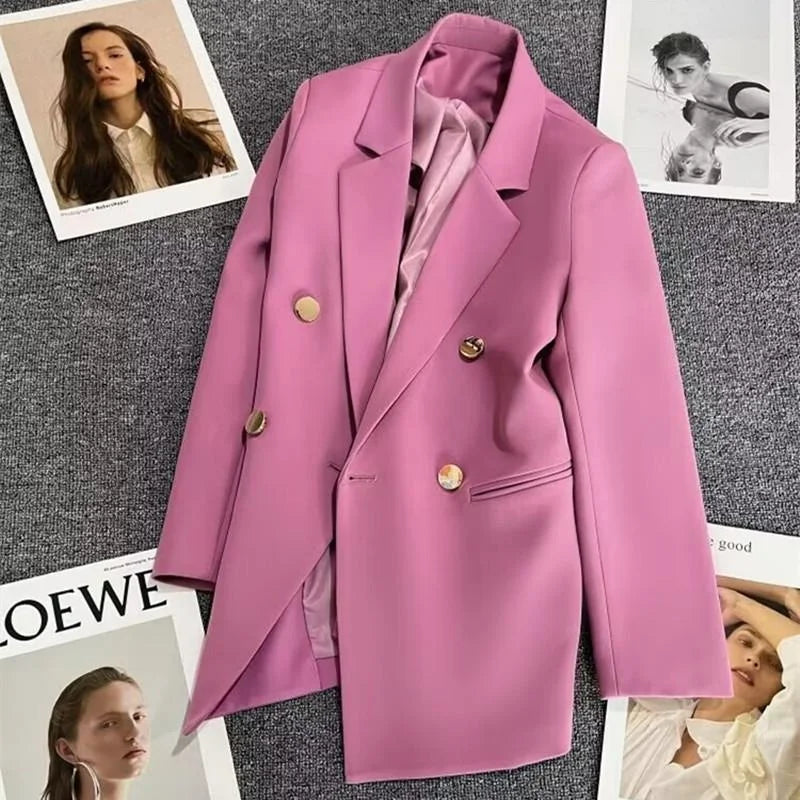 Women's Double-Breasted Blazer