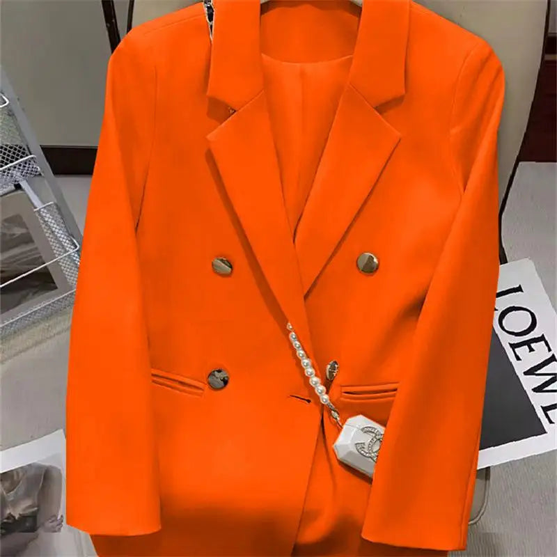 Women's Double-Breasted Blazer