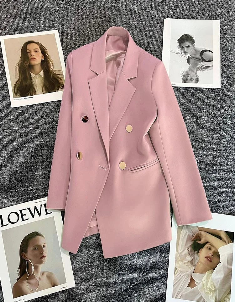 Women's Double-Breasted Blazer