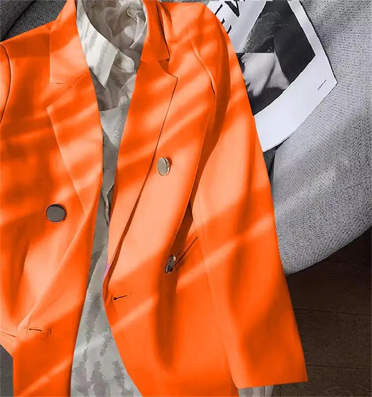 Women's Double-Breasted Blazer