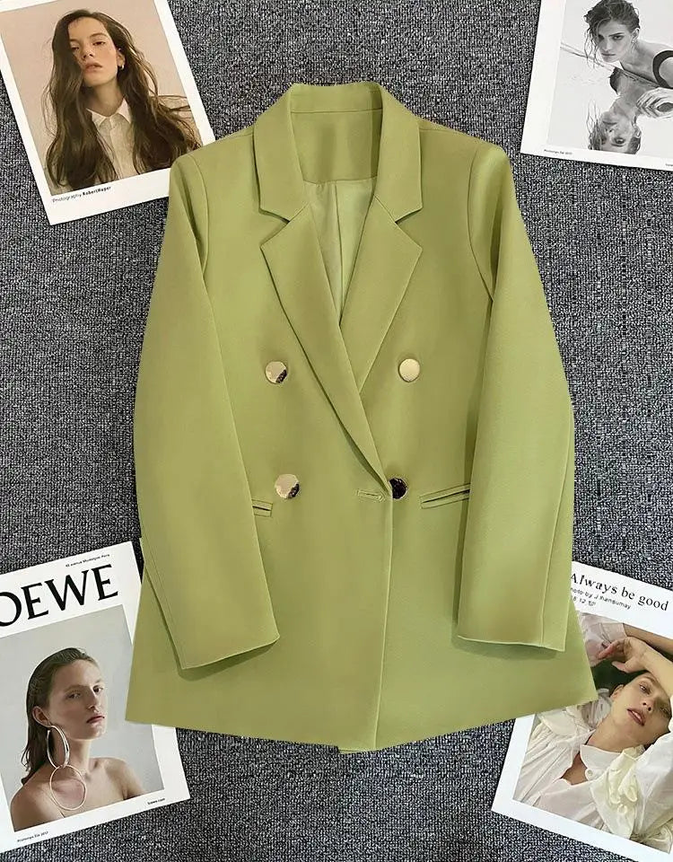 Women's Double-Breasted Blazer