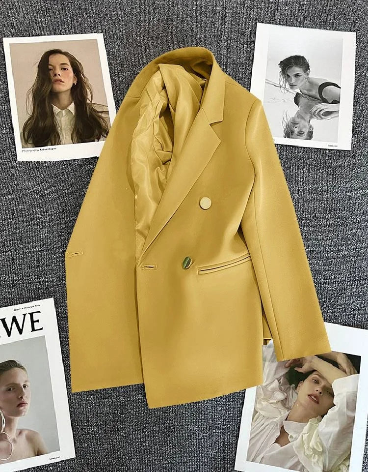 Women's Double-Breasted Blazer